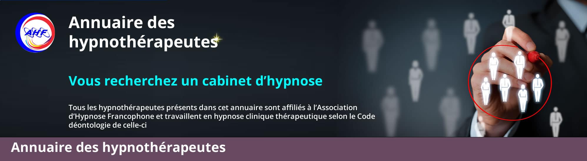 hypnose annuaire hypnotherapeute